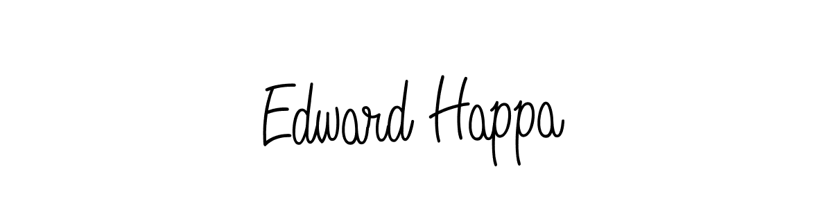 Make a beautiful signature design for name Edward Happa. Use this online signature maker to create a handwritten signature for free. Edward Happa signature style 5 images and pictures png