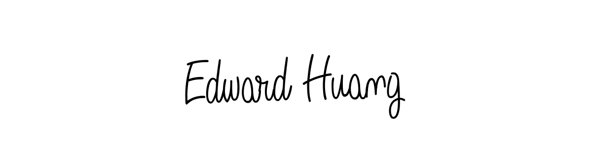Design your own signature with our free online signature maker. With this signature software, you can create a handwritten (Angelique-Rose-font-FFP) signature for name Edward Huang. Edward Huang signature style 5 images and pictures png
