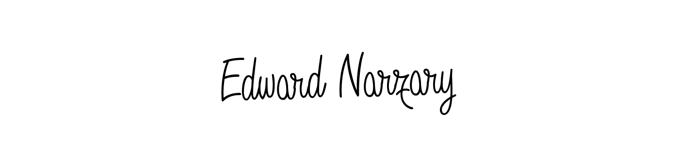 The best way (Angelique-Rose-font-FFP) to make a short signature is to pick only two or three words in your name. The name Edward Narzary include a total of six letters. For converting this name. Edward Narzary signature style 5 images and pictures png