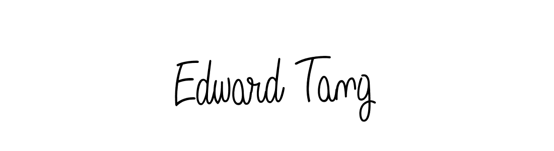 Once you've used our free online signature maker to create your best signature Angelique-Rose-font-FFP style, it's time to enjoy all of the benefits that Edward Tang name signing documents. Edward Tang signature style 5 images and pictures png