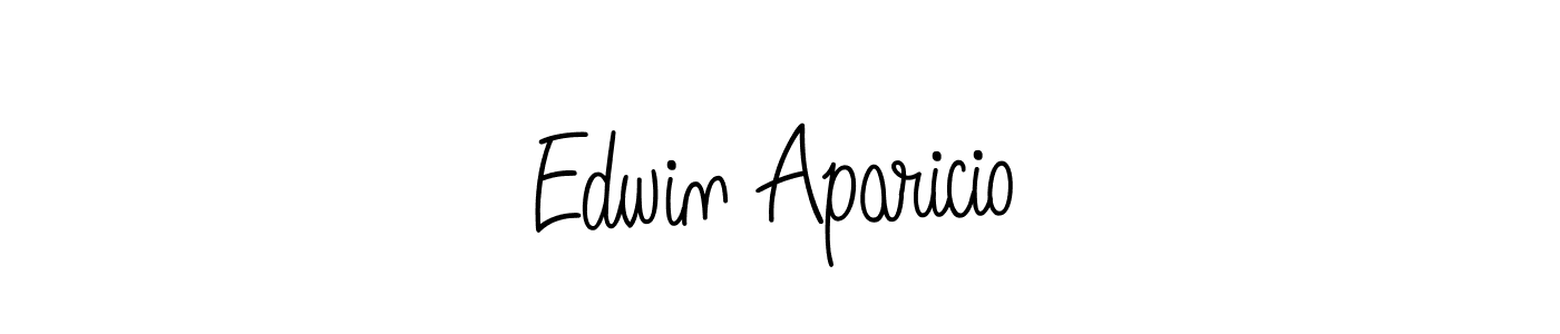 How to make Edwin Aparicio signature? Angelique-Rose-font-FFP is a professional autograph style. Create handwritten signature for Edwin Aparicio name. Edwin Aparicio signature style 5 images and pictures png