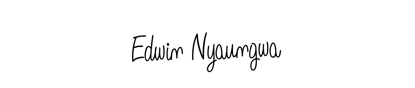 Edwin Nyaungwa stylish signature style. Best Handwritten Sign (Angelique-Rose-font-FFP) for my name. Handwritten Signature Collection Ideas for my name Edwin Nyaungwa. Edwin Nyaungwa signature style 5 images and pictures png