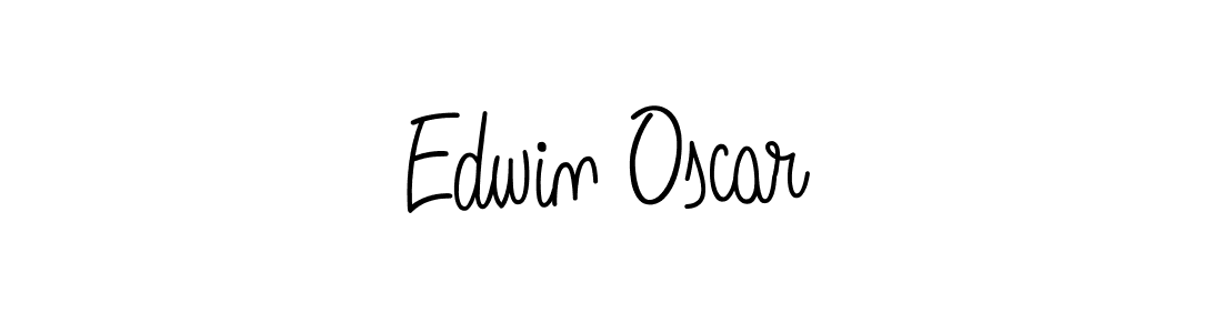 You should practise on your own different ways (Angelique-Rose-font-FFP) to write your name (Edwin Oscar) in signature. don't let someone else do it for you. Edwin Oscar signature style 5 images and pictures png