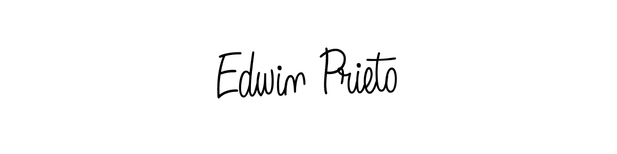 Use a signature maker to create a handwritten signature online. With this signature software, you can design (Angelique-Rose-font-FFP) your own signature for name Edwin Prieto. Edwin Prieto signature style 5 images and pictures png