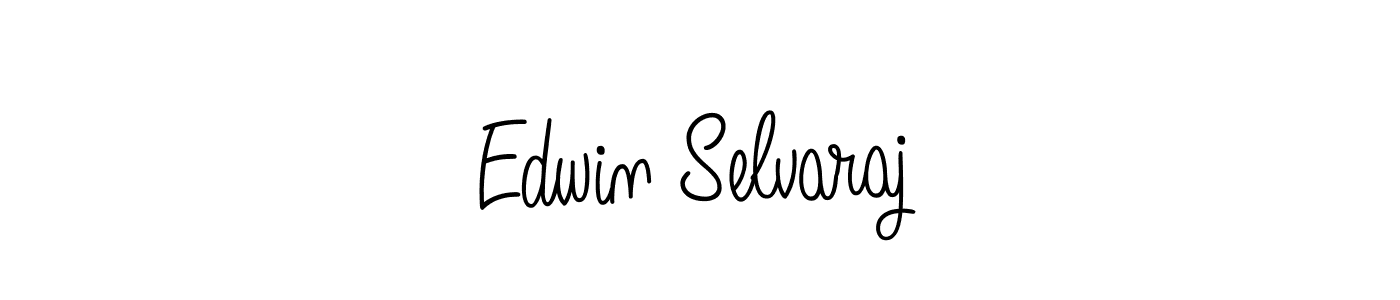 Best and Professional Signature Style for Edwin Selvaraj. Angelique-Rose-font-FFP Best Signature Style Collection. Edwin Selvaraj signature style 5 images and pictures png