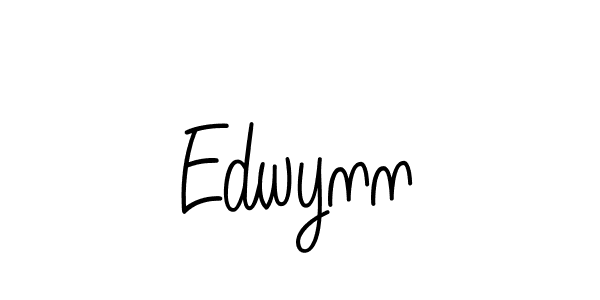 Design your own signature with our free online signature maker. With this signature software, you can create a handwritten (Angelique-Rose-font-FFP) signature for name Edwynn. Edwynn signature style 5 images and pictures png