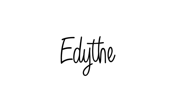 How to Draw Edythe signature style? Angelique-Rose-font-FFP is a latest design signature styles for name Edythe. Edythe signature style 5 images and pictures png