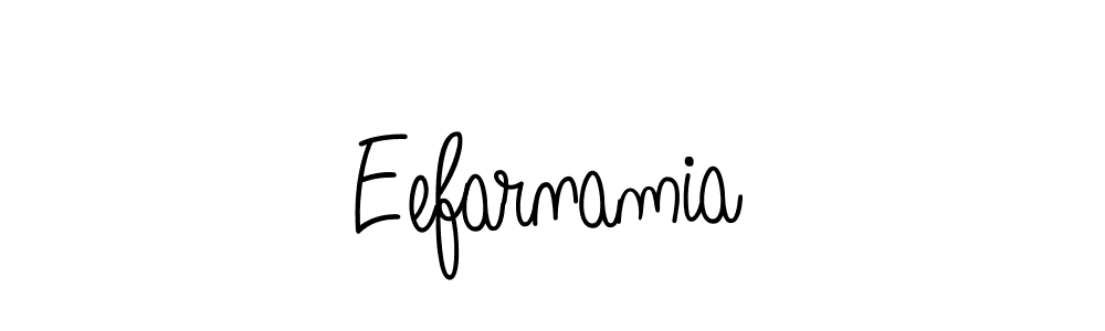 Make a beautiful signature design for name Eefarnamia. Use this online signature maker to create a handwritten signature for free. Eefarnamia signature style 5 images and pictures png