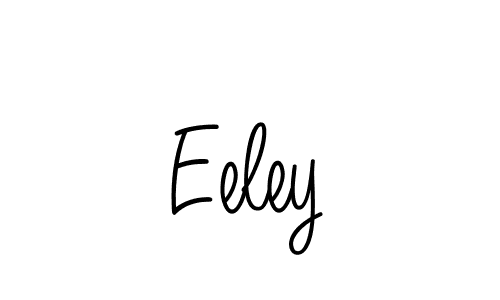 Use a signature maker to create a handwritten signature online. With this signature software, you can design (Angelique-Rose-font-FFP) your own signature for name Eeley. Eeley signature style 5 images and pictures png