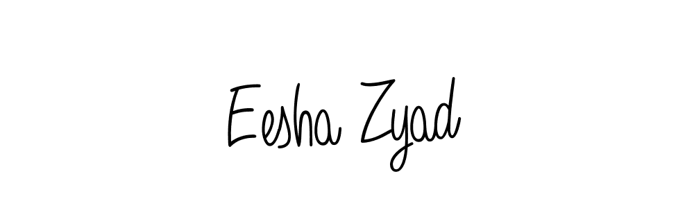 Make a beautiful signature design for name Eesha Zyad. Use this online signature maker to create a handwritten signature for free. Eesha Zyad signature style 5 images and pictures png