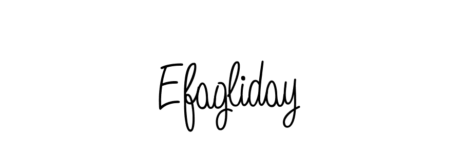 How to make Efagliday signature? Angelique-Rose-font-FFP is a professional autograph style. Create handwritten signature for Efagliday name. Efagliday signature style 5 images and pictures png