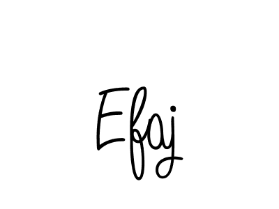 Angelique-Rose-font-FFP is a professional signature style that is perfect for those who want to add a touch of class to their signature. It is also a great choice for those who want to make their signature more unique. Get Efaj name to fancy signature for free. Efaj signature style 5 images and pictures png