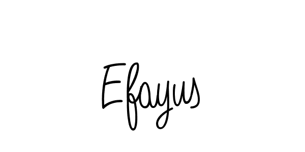 Use a signature maker to create a handwritten signature online. With this signature software, you can design (Angelique-Rose-font-FFP) your own signature for name Efayus. Efayus signature style 5 images and pictures png