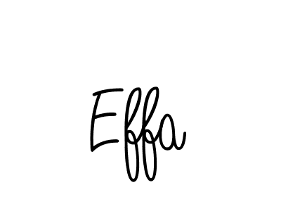 How to make Effa signature? Angelique-Rose-font-FFP is a professional autograph style. Create handwritten signature for Effa name. Effa signature style 5 images and pictures png