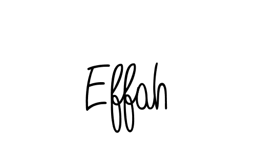 Make a beautiful signature design for name Effah. Use this online signature maker to create a handwritten signature for free. Effah signature style 5 images and pictures png