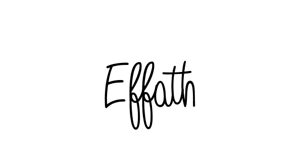 Also we have Effath name is the best signature style. Create professional handwritten signature collection using Angelique-Rose-font-FFP autograph style. Effath signature style 5 images and pictures png