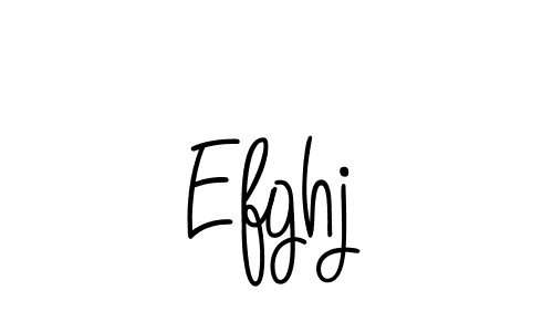 Also You can easily find your signature by using the search form. We will create Efghj name handwritten signature images for you free of cost using Angelique-Rose-font-FFP sign style. Efghj signature style 5 images and pictures png