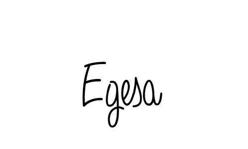 Design your own signature with our free online signature maker. With this signature software, you can create a handwritten (Angelique-Rose-font-FFP) signature for name Egesa. Egesa signature style 5 images and pictures png