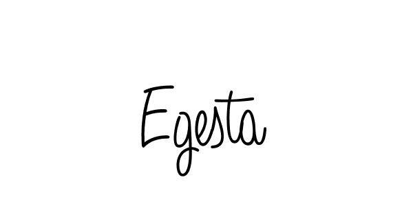 How to make Egesta signature? Angelique-Rose-font-FFP is a professional autograph style. Create handwritten signature for Egesta name. Egesta signature style 5 images and pictures png