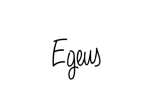 Use a signature maker to create a handwritten signature online. With this signature software, you can design (Angelique-Rose-font-FFP) your own signature for name Egeus. Egeus signature style 5 images and pictures png