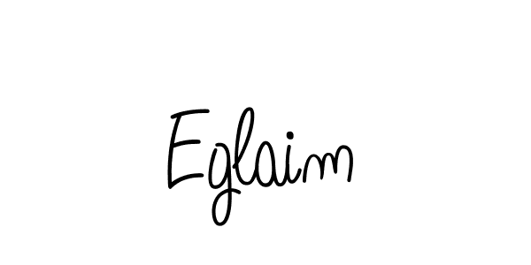 Eglaim stylish signature style. Best Handwritten Sign (Angelique-Rose-font-FFP) for my name. Handwritten Signature Collection Ideas for my name Eglaim. Eglaim signature style 5 images and pictures png