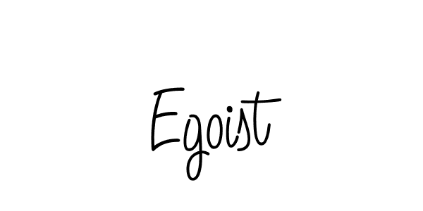 Egoist stylish signature style. Best Handwritten Sign (Angelique-Rose-font-FFP) for my name. Handwritten Signature Collection Ideas for my name Egoist. Egoist signature style 5 images and pictures png