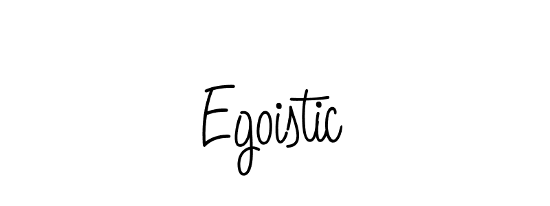 How to Draw Egoistic signature style? Angelique-Rose-font-FFP is a latest design signature styles for name Egoistic. Egoistic signature style 5 images and pictures png