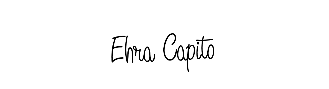 Here are the top 10 professional signature styles for the name Ehra Capito. These are the best autograph styles you can use for your name. Ehra Capito signature style 5 images and pictures png