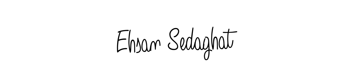 Use a signature maker to create a handwritten signature online. With this signature software, you can design (Angelique-Rose-font-FFP) your own signature for name Ehsan Sedaghat. Ehsan Sedaghat signature style 5 images and pictures png