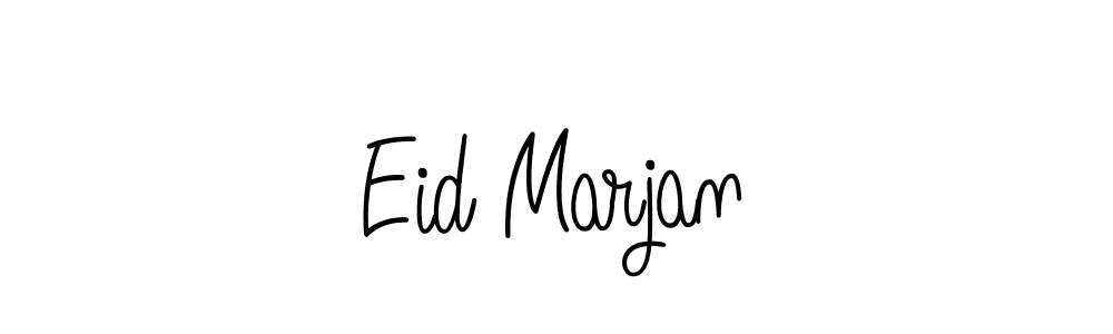 Check out images of Autograph of Eid Marjan name. Actor Eid Marjan Signature Style. Angelique-Rose-font-FFP is a professional sign style online. Eid Marjan signature style 5 images and pictures png