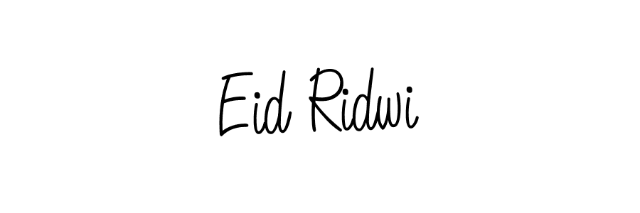 How to make Eid Ridwi signature? Angelique-Rose-font-FFP is a professional autograph style. Create handwritten signature for Eid Ridwi name. Eid Ridwi signature style 5 images and pictures png