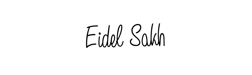 How to make Eidel Sakh signature? Angelique-Rose-font-FFP is a professional autograph style. Create handwritten signature for Eidel Sakh name. Eidel Sakh signature style 5 images and pictures png