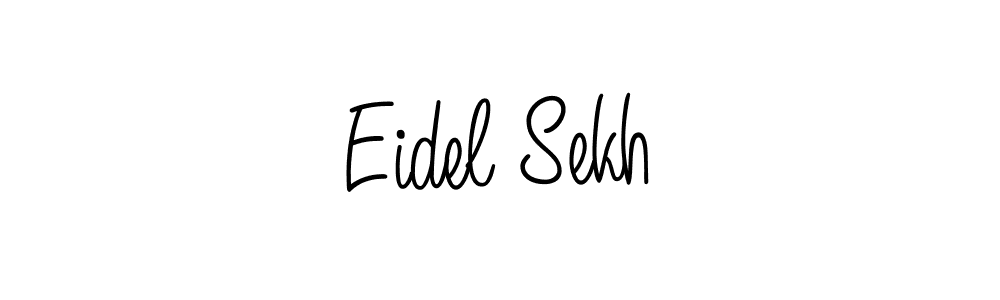 Design your own signature with our free online signature maker. With this signature software, you can create a handwritten (Angelique-Rose-font-FFP) signature for name Eidel Sekh. Eidel Sekh signature style 5 images and pictures png