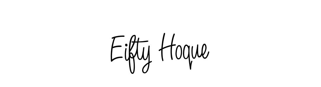 It looks lik you need a new signature style for name Eifty Hoque. Design unique handwritten (Angelique-Rose-font-FFP) signature with our free signature maker in just a few clicks. Eifty Hoque signature style 5 images and pictures png