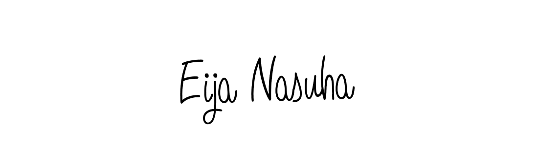 Check out images of Autograph of Eija Nasuha name. Actor Eija Nasuha Signature Style. Angelique-Rose-font-FFP is a professional sign style online. Eija Nasuha signature style 5 images and pictures png