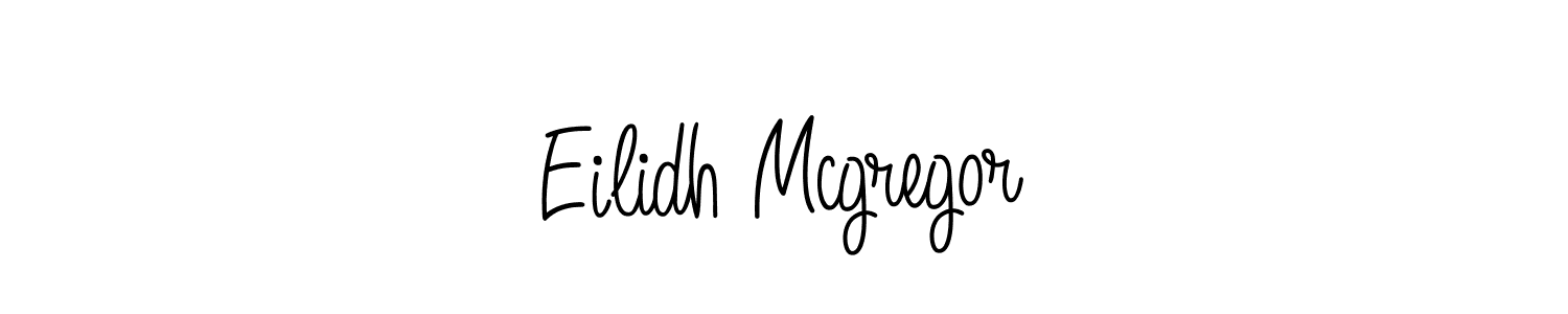Design your own signature with our free online signature maker. With this signature software, you can create a handwritten (Angelique-Rose-font-FFP) signature for name Eilidh Mcgregor. Eilidh Mcgregor signature style 5 images and pictures png