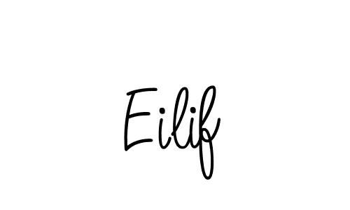 Also we have Eilif name is the best signature style. Create professional handwritten signature collection using Angelique-Rose-font-FFP autograph style. Eilif signature style 5 images and pictures png