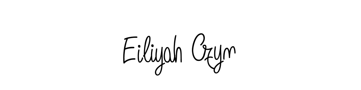 Best and Professional Signature Style for Eiliyah Czyn. Angelique-Rose-font-FFP Best Signature Style Collection. Eiliyah Czyn signature style 5 images and pictures png