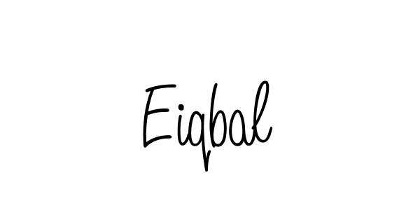 Also we have Eiqbal name is the best signature style. Create professional handwritten signature collection using Angelique-Rose-font-FFP autograph style. Eiqbal signature style 5 images and pictures png
