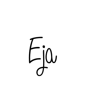 Design your own signature with our free online signature maker. With this signature software, you can create a handwritten (Angelique-Rose-font-FFP) signature for name Eja. Eja signature style 5 images and pictures png