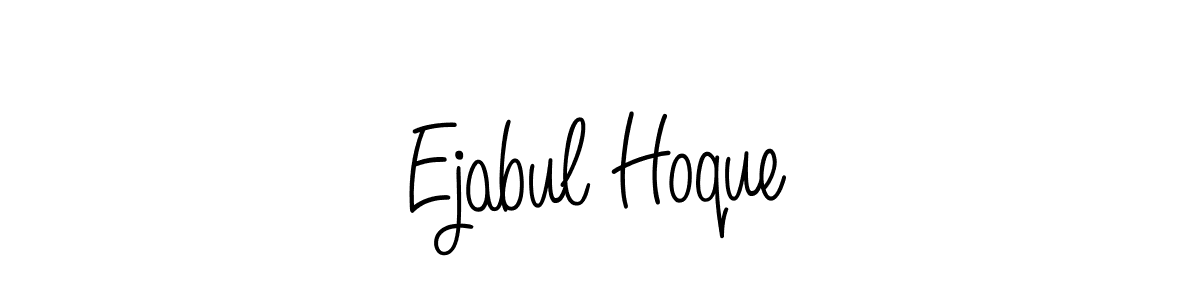 if you are searching for the best signature style for your name Ejabul Hoque. so please give up your signature search. here we have designed multiple signature styles  using Angelique-Rose-font-FFP. Ejabul Hoque signature style 5 images and pictures png