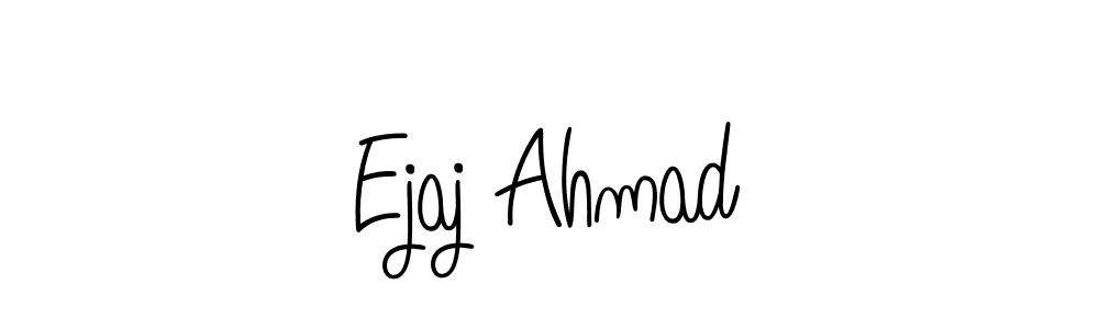 You can use this online signature creator to create a handwritten signature for the name Ejaj Ahmad. This is the best online autograph maker. Ejaj Ahmad signature style 5 images and pictures png
