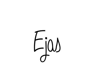 How to make Ejas name signature. Use Angelique-Rose-font-FFP style for creating short signs online. This is the latest handwritten sign. Ejas signature style 5 images and pictures png