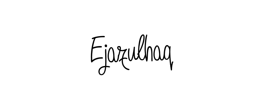 Angelique-Rose-font-FFP is a professional signature style that is perfect for those who want to add a touch of class to their signature. It is also a great choice for those who want to make their signature more unique. Get Ejazulhaq name to fancy signature for free. Ejazulhaq signature style 5 images and pictures png