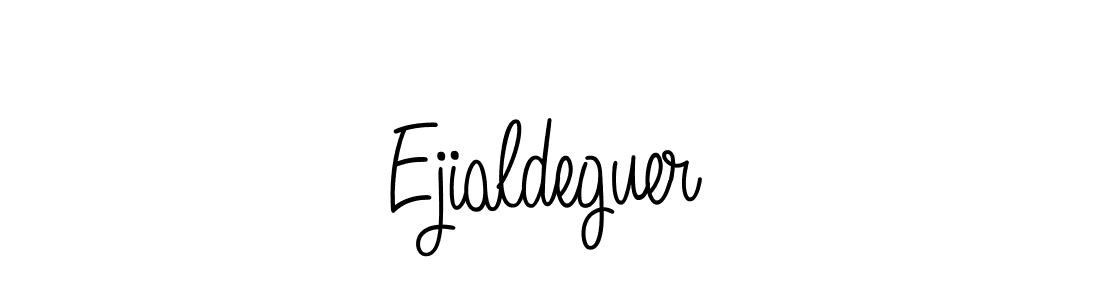 if you are searching for the best signature style for your name Ejialdeguer. so please give up your signature search. here we have designed multiple signature styles  using Angelique-Rose-font-FFP. Ejialdeguer signature style 5 images and pictures png