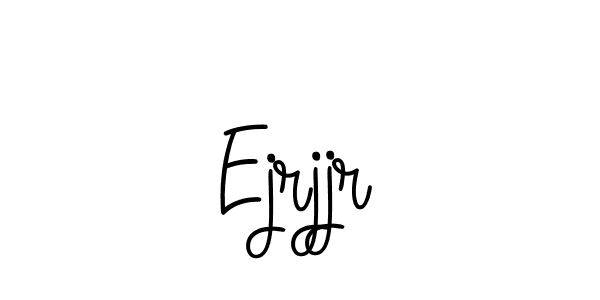 Once you've used our free online signature maker to create your best signature Angelique-Rose-font-FFP style, it's time to enjoy all of the benefits that Ejrjjr name signing documents. Ejrjjr signature style 5 images and pictures png