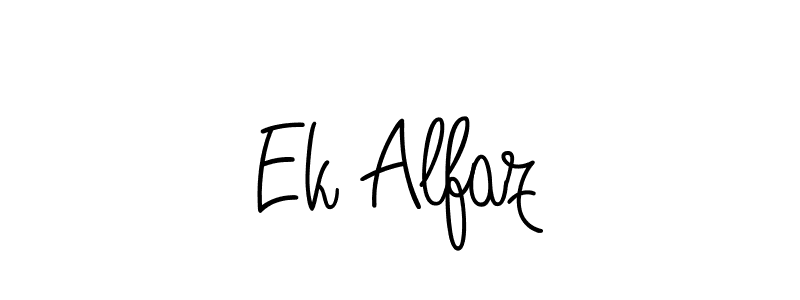 How to Draw Ek Alfaz signature style? Angelique-Rose-font-FFP is a latest design signature styles for name Ek Alfaz. Ek Alfaz signature style 5 images and pictures png
