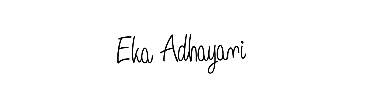 It looks lik you need a new signature style for name Eka Adhayani. Design unique handwritten (Angelique-Rose-font-FFP) signature with our free signature maker in just a few clicks. Eka Adhayani signature style 5 images and pictures png