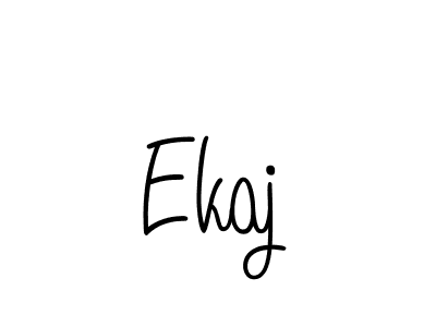 Also we have Ekaj name is the best signature style. Create professional handwritten signature collection using Angelique-Rose-font-FFP autograph style. Ekaj signature style 5 images and pictures png