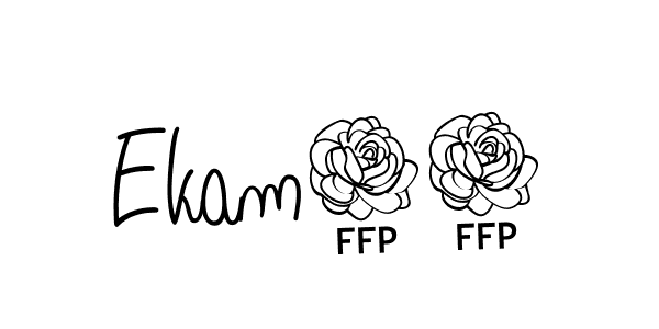 How to Draw Ekam05 signature style? Angelique-Rose-font-FFP is a latest design signature styles for name Ekam05. Ekam05 signature style 5 images and pictures png